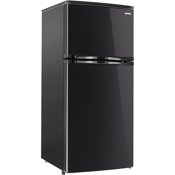 RecPro 4.4 Cu Ft RV Refrigerator with Freezer