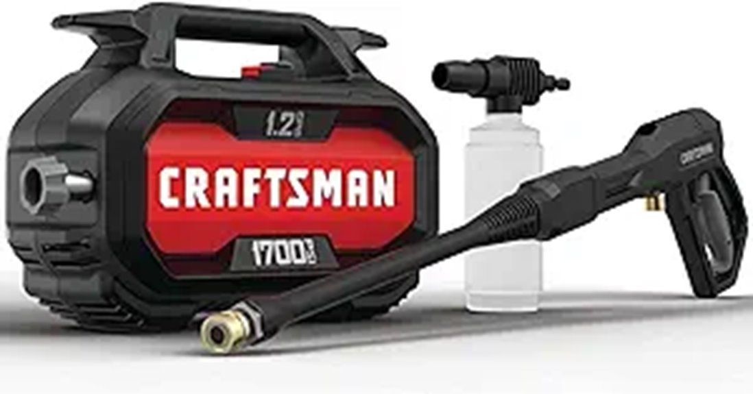 Craftsman Electric Pressure Washer 1700 PSI