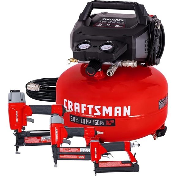 Craftsman 6-Gallon Pancake Air Compressor & Tools