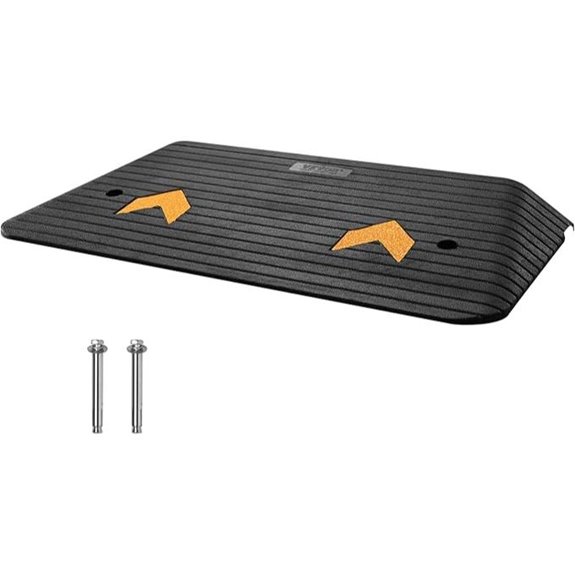 VEVOR 3 Rubber Threshold Ramp for Doorways