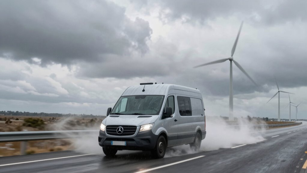 drive safely in wind