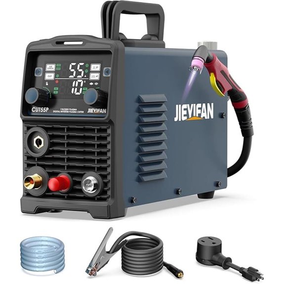 Plasma Cutter 55A Dual Voltage Inverter DIY-Friendly