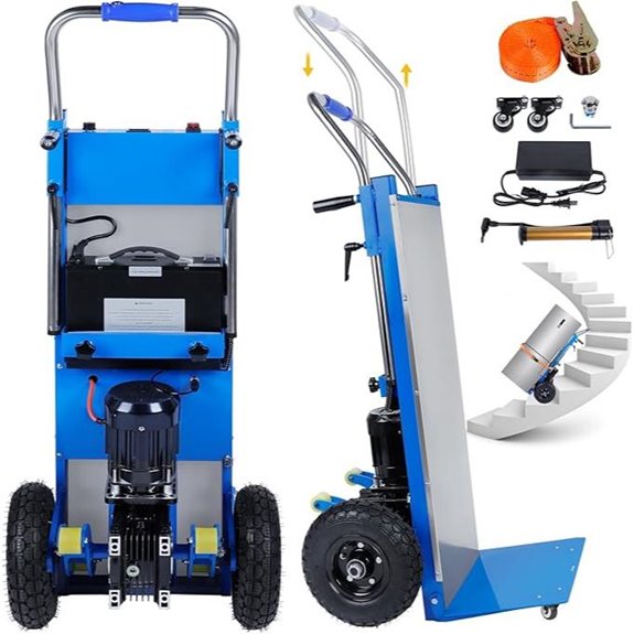 Electric Stair Climbing Dolly with 880lbs Capacity
