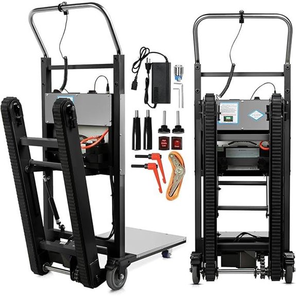 Electric Stair Climbing Dolly with Telescopic Handle