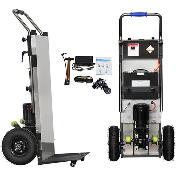 Electric Stair Climbing Hand Truck with 880LB Capacity
