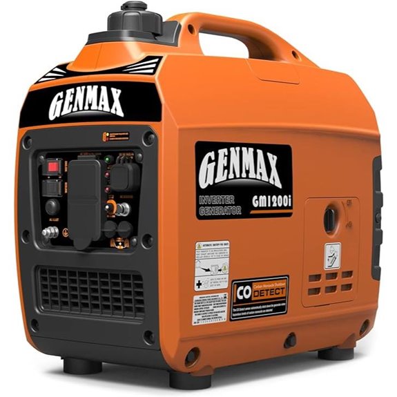 GENMAX EPA Compliant Generator with Eco-Mode Lightweight