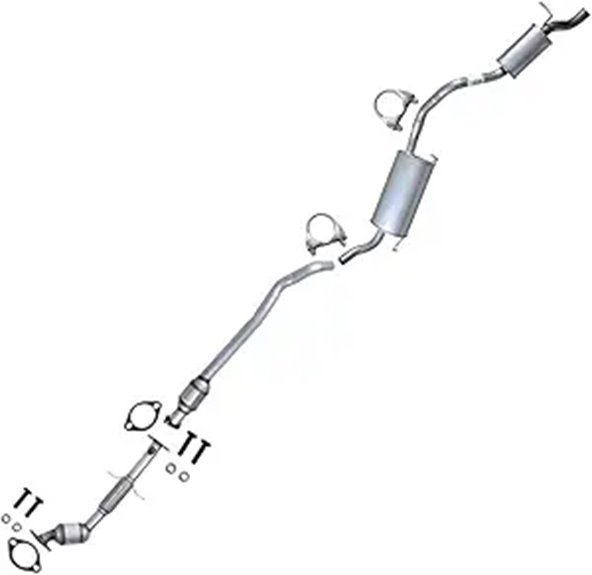 Northeastern Exhaust Muffler and Catalytic System Kit