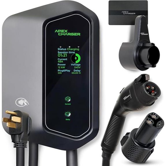 MACH 1 Fast Level 2 EV Charger with NACS