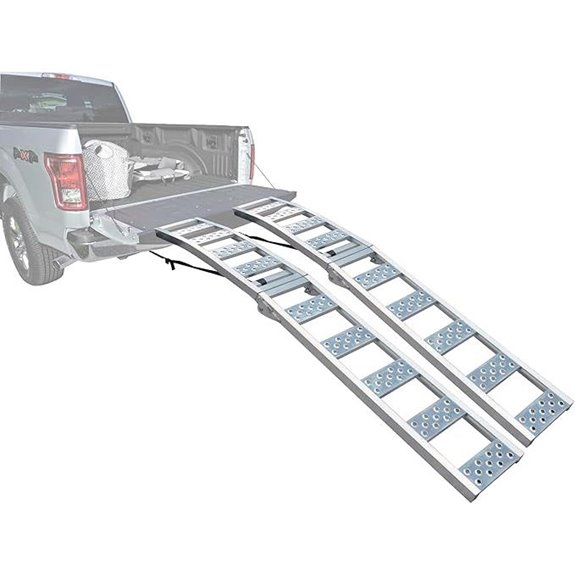 Rockland Foldable Aluminum Loading Ramp (2 Pcs)