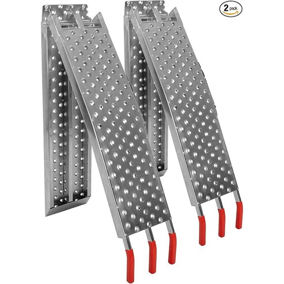 Loading Ramps Set of Two 69-Inch Folding 2200lb Capacity
