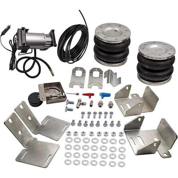 Air Suspension Bag Kit & 12V Compressor for Ford Transit