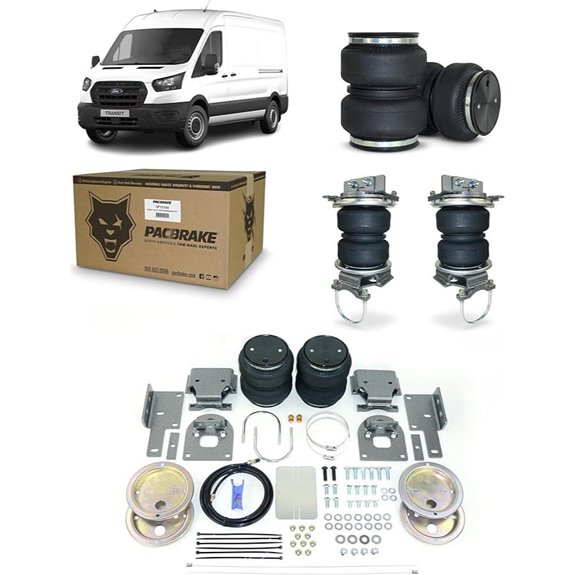 Pacbrake ALPHA HD Air Spring Suspension Kit for Ford Transit