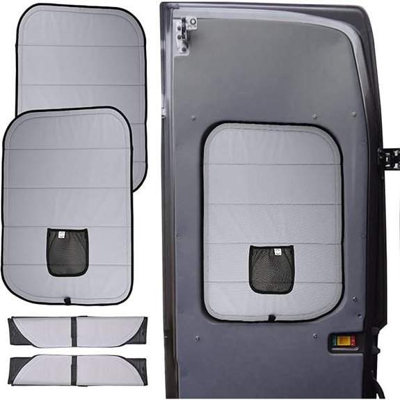 Living in a Bubble Blackout Window Covers for Ford Transit