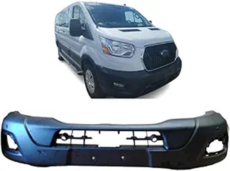 For 2020-2023 Ford Transit 150 250 350 Front Bumper Lower with Park Sensors