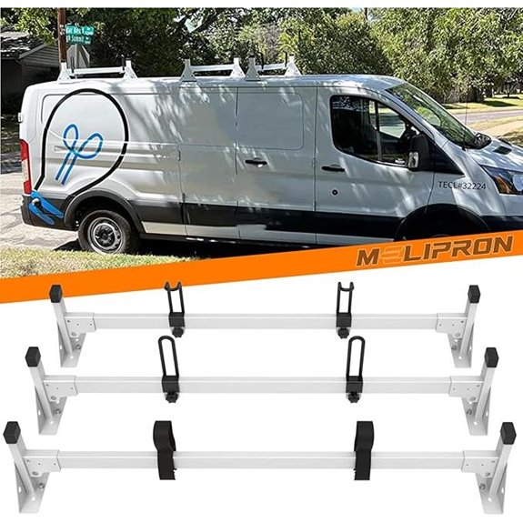 Cargo Van Roof Ladder Rack for Ford Transit