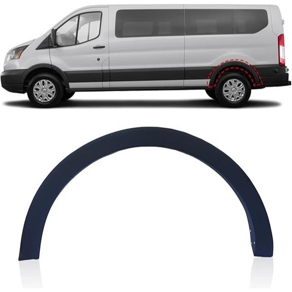 Rear Left Fender Flare for Ford Transit 150-350