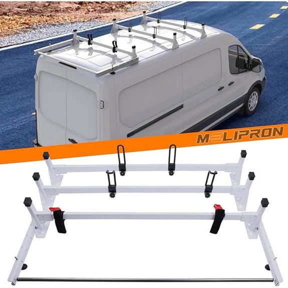 MELIPRON Van Roof Ladder Rack for Ford Transit