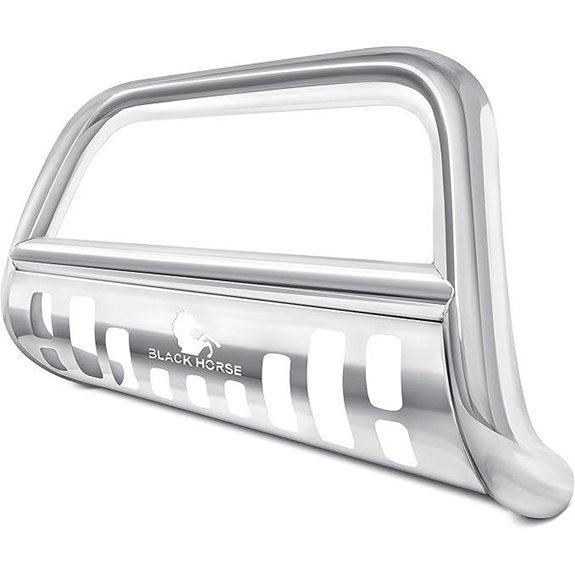 Black Horse Bull Bar Skid Plate for Ford Transit