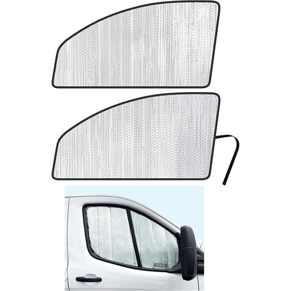 YelloPro Window Sunshades for Ford Transit Van