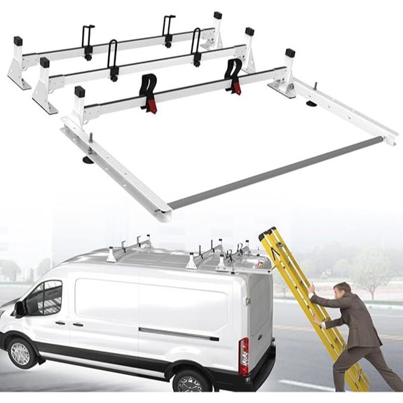 ford transit van ladder rack