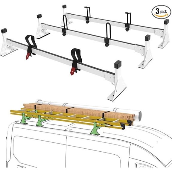StarONE 54 Van Ladder Rack for Ford Transit
