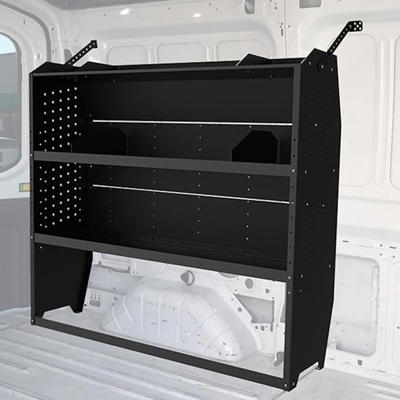 Van Shelves for Ford Transit and Cargo Vans