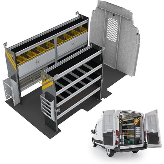 Ranger Design Van Shelving Package for Ford Transit