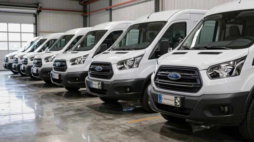 ford transit winch mounts