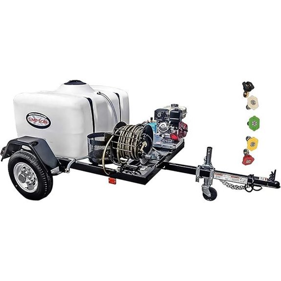 SIMPSON 3800 PSI Gas Pressure Washer with Tank