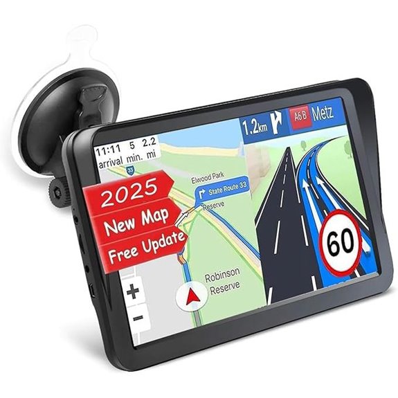 GPS Car Truck RV Navigation System with 9-Inch Screen