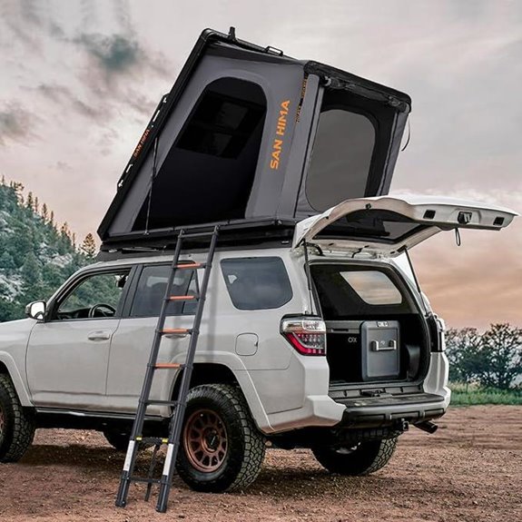 Sanhima Hard Shell Rooftop Tent with Skyview