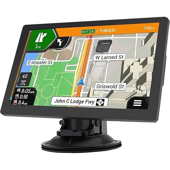 GPS Navigation System with HD Touchscreen and Lifetime Updates