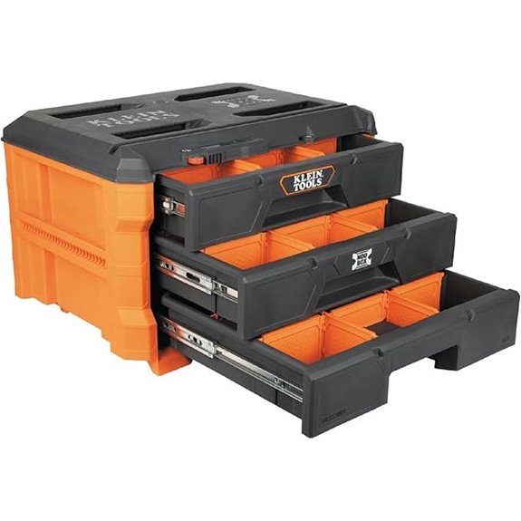 Klein MODbox 3-Drawer Heavy-Duty Tool Organizer