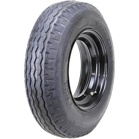 Heavy Duty Trailer Tire Wheel Assembly 8-14.5 14PR
