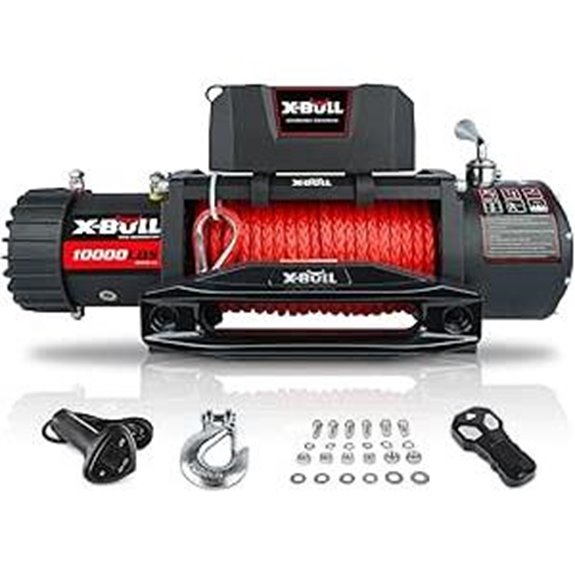 X-BULL 10,000 lb Electric Winch Kit with Remote