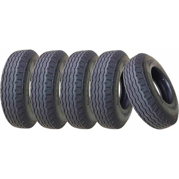5 Heavy Duty Highway Trailer Tire 8-14.5 14 Ply Speed Rating K
