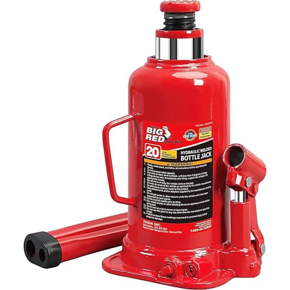Big Red 20 Ton Hydraulic Car Bottle Jack