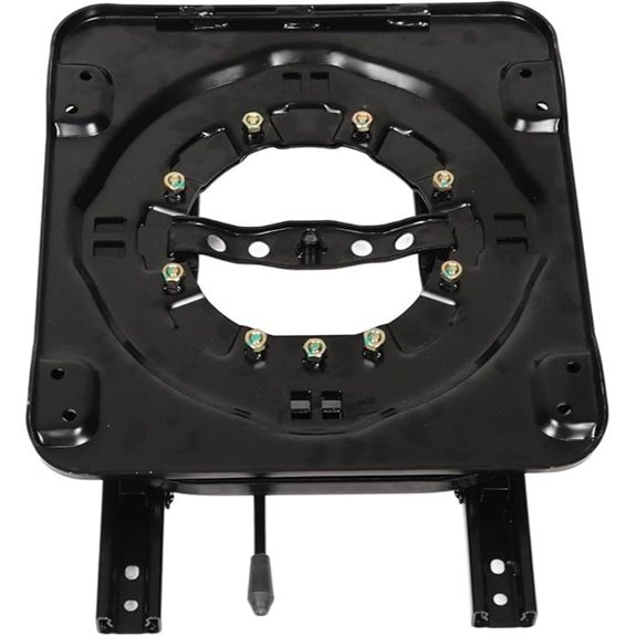 Heavy Duty Swivel Seat Base with Sliding Track