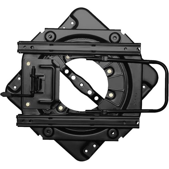 Heavy Duty Swivel Base with Slider for Vehicles