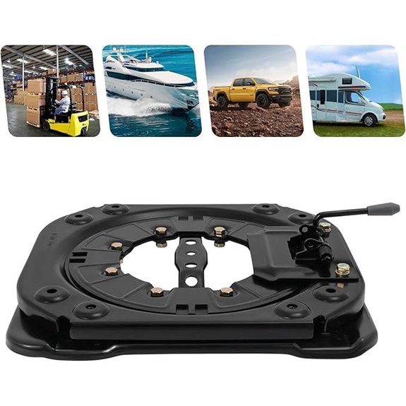 Heavy Duty 360° Swivel Seat Base for Vehicles