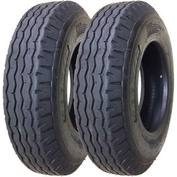 Heavy Duty Highway Trailer Tires Set (2)