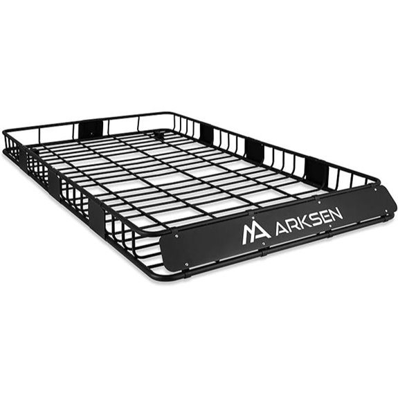 ARKSEN Heavy Duty Universal Roof Rack Cargo Basket