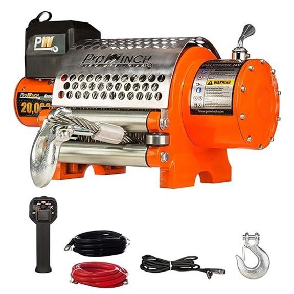 Prowinch 20,000 lb Waterproof Electric Winch with Remote