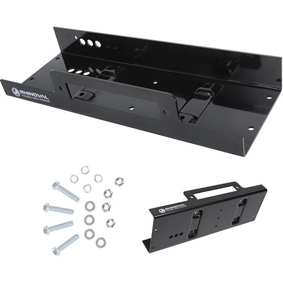 Heavy Duty Winch Mounting Plate with Hardware