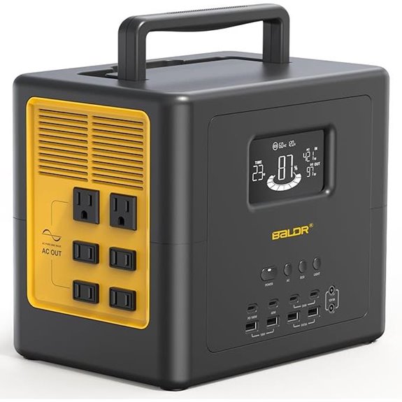 BALDR Portable Power Station 1042Wh Solar Generator