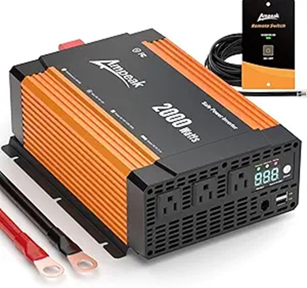 Ampeak 2000W Car Power Inverter with Remote