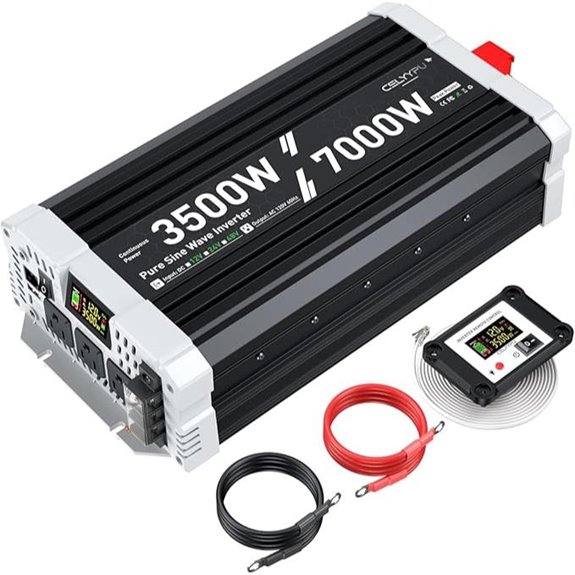 3500W Pure Sine Wave Inverter with LCD Display