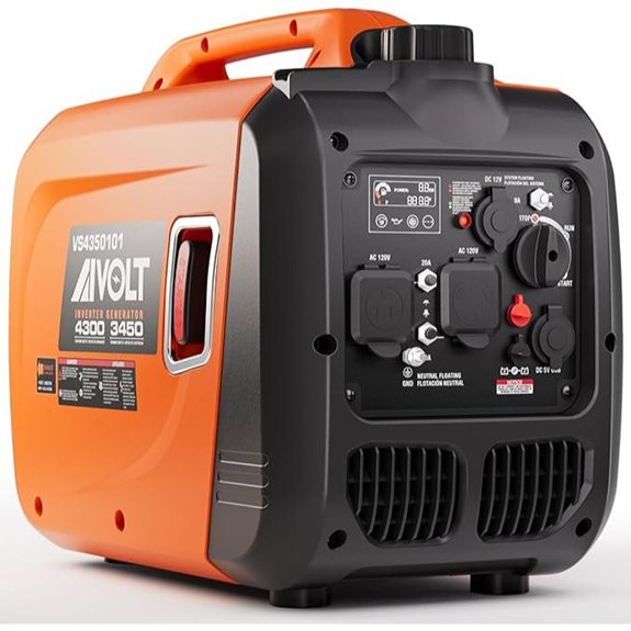 AIVOLT 4300W Gas Portable Inverter Generator