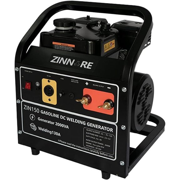 Portable 2000 Watt Engine Driven Welder 130 Amp Stick Welder