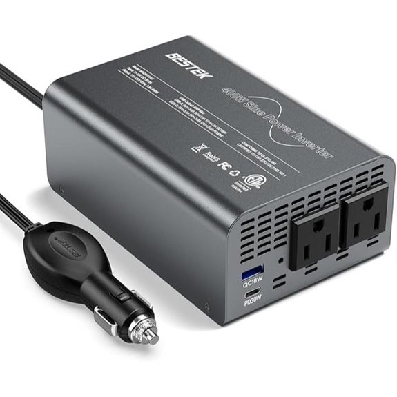 BESTEK 400W Pure Sine Wave Power Inverter
